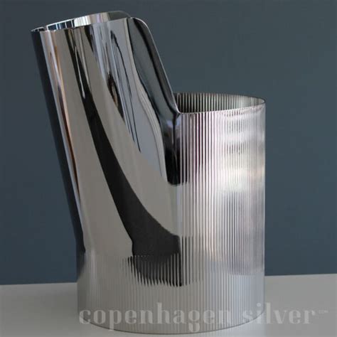 georg jensen vases|Silver vases